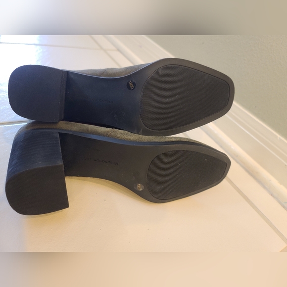 NWB LOGO BY LORI GOLDSTEIN COLL LOW SHAFT ITALIAN OLIVE ORANGE SUEDE BOOTS 9.5 - Picture 14 of 14